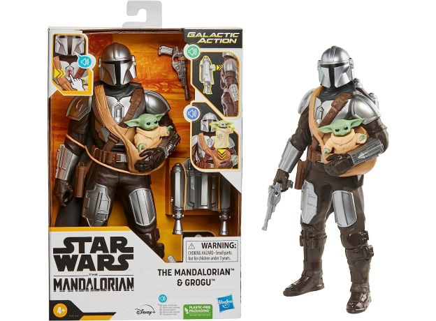 فیگور 30 سانتی مندلورین به همراه بیبی یودا